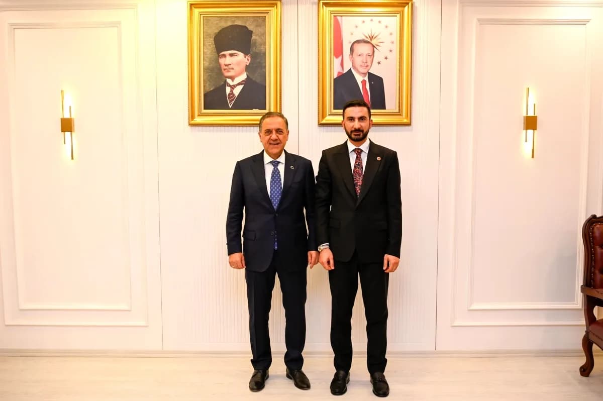 Türk Dünyası Gençlik Vakfı Başkanı İzol'dan Vali Usta'ya Ziyaret