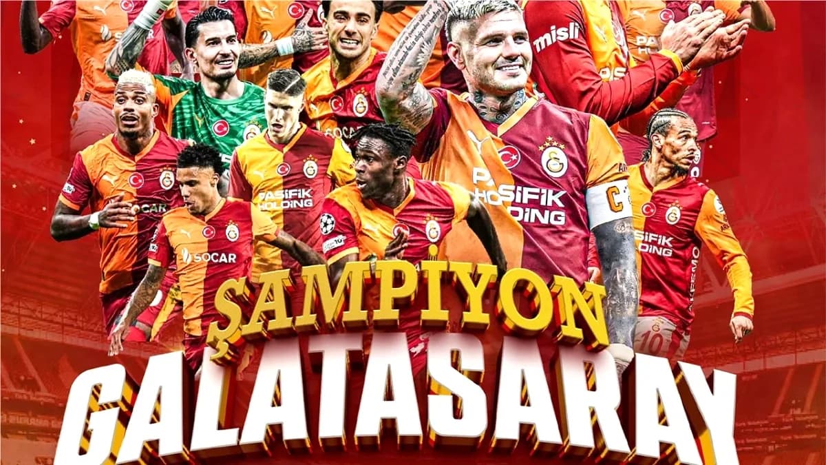 Galatasaray, Antalyaspor’u 4-2 Yenerek Şampiyonluğunu İlan Etti Galatasaray, Antalyaspor’u 4-2 Yenerek Şampiyonluğunu İlan Etti