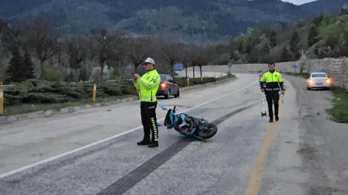 Karabük'te Trafik Kazası: Motosiklet Sürücüsü Hayatını Kaybetti