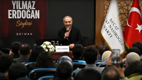 Yılmaz Erdoğan Batman'da Gençlerle Buluştu: Sanatın Birleştirici Gücü