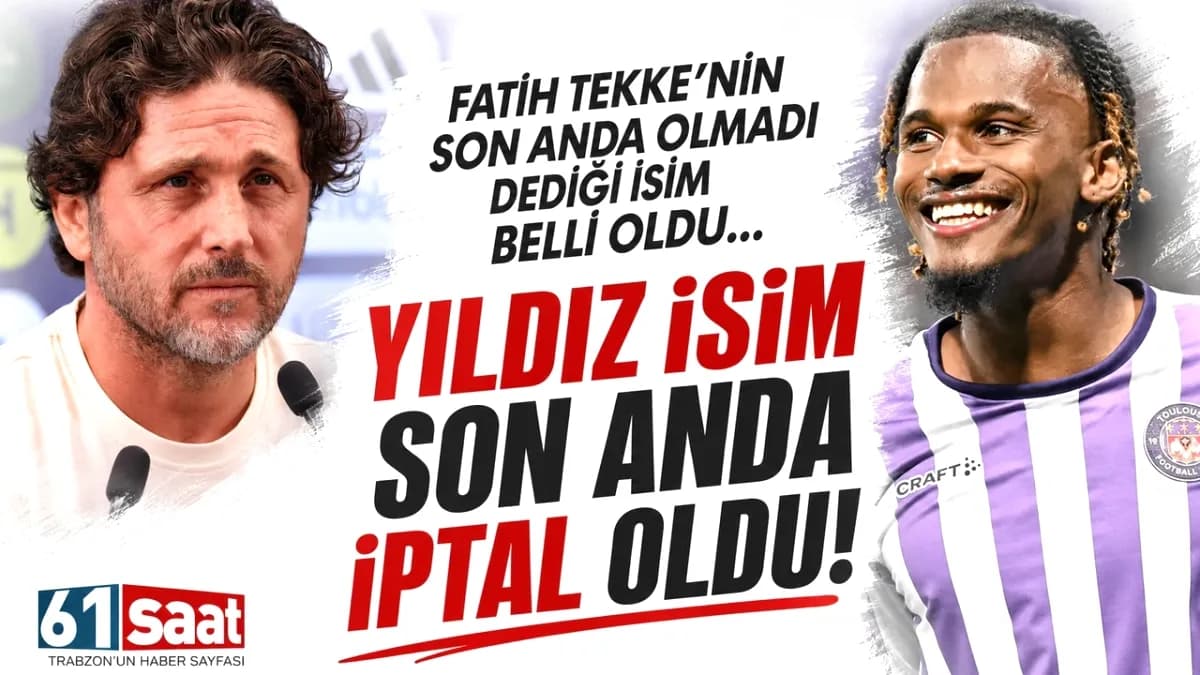 Trabzonspor'un Yıldız Transferi Yann Gboho Son Anda Vazgeçti