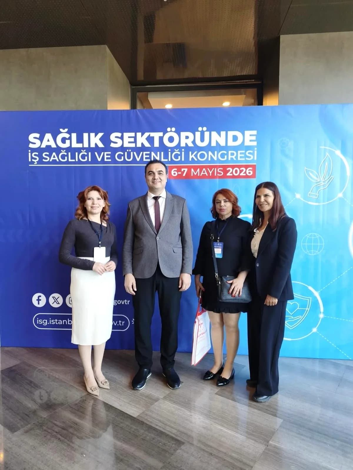 Antalya İş Sağlığı Kongresi'nde Yangın Güvenliği Sunumuyla Dikkat Çekti