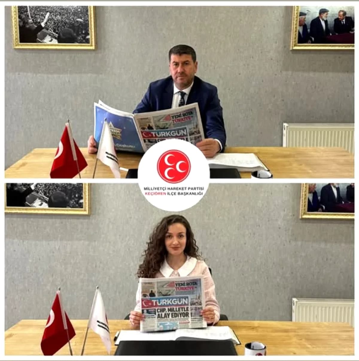 MHP Keçiören'de Bugün Nöbetçiler: Gürcan Demirel ve Nida Yılmaz