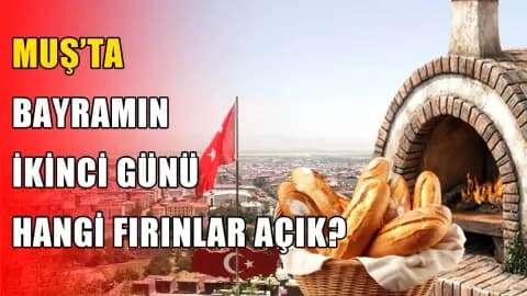 Muş'ta Kurban Bayramı'nda Ekmek Hizmeti Kesintisiz Devam Edecek