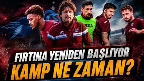 Trabzonspor Yeni Sezon Kamp Programı Netleşiyor