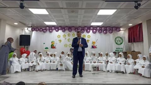 Batman'da 4-6 Yaş Kur'an Kursu'nda Yıl Sonu Coşkusu