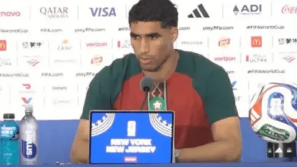 Hakimi'den Brezilya'ya Gözdağı: "Afrika'nın Brezilyalılarıyız" görseli