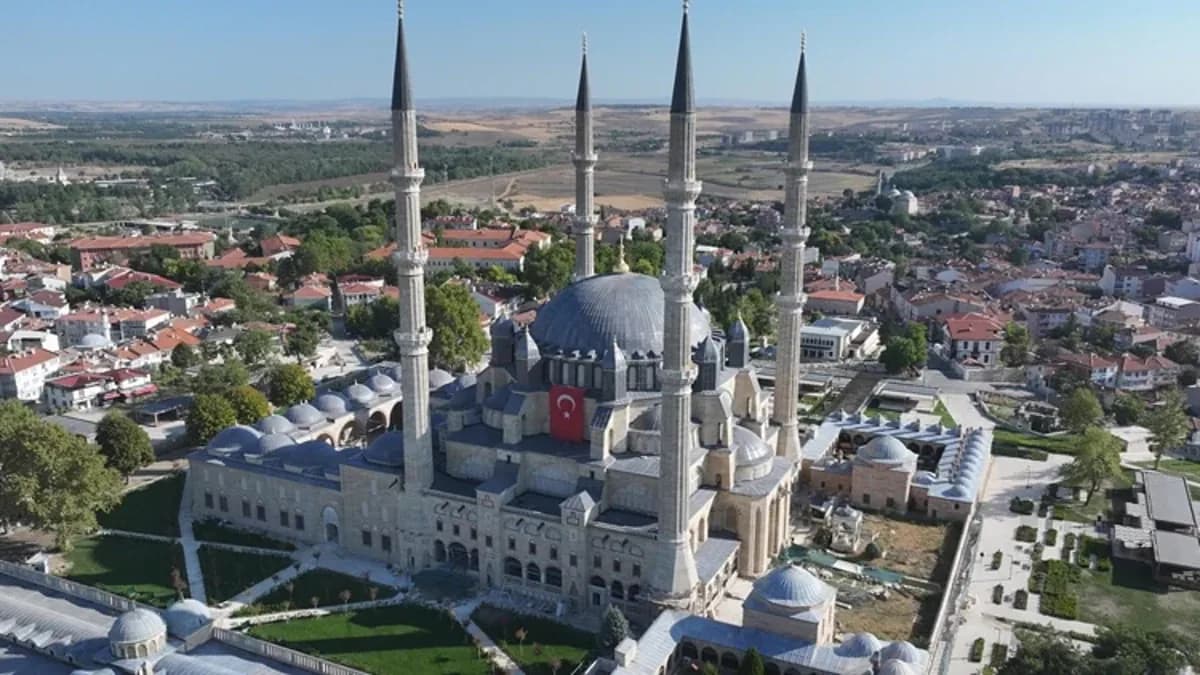 Mimar Sinan'ın Ustalık Eseri Selimiye Camii Yeniden İbadete Açıldı