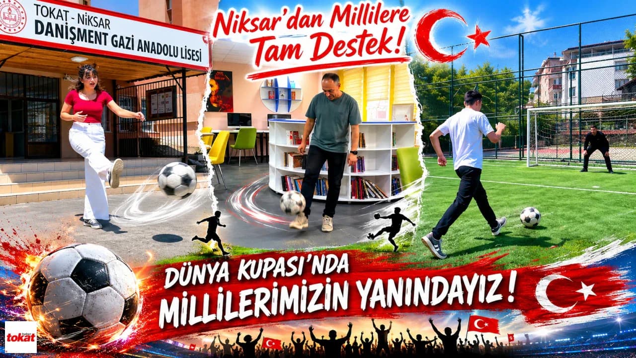 Niksar'da Milli Takım Heyecanı: Öğretmen ve Öğrencilerden Anlamlı Klip