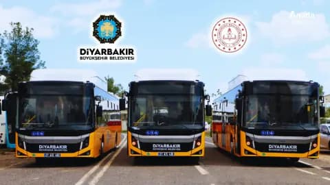 Diyarbakır'da LGS Öğrencilerine Müjde: Toplu Ulaşım Ücretsiz Olacak