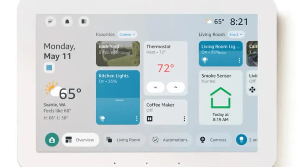 Amazon Echo Hub Güncellendi: Akıllı Ev Yönetiminde Yeni Özelleştirme Seçenekleri görseli