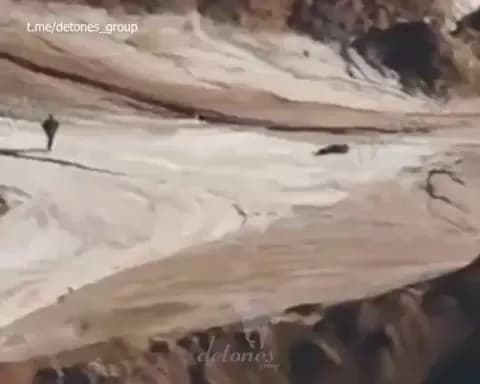 Savaş Alanında Sıra Dışı Anlar: FPV Drone Saldırısı Heyelanı Tetikledi