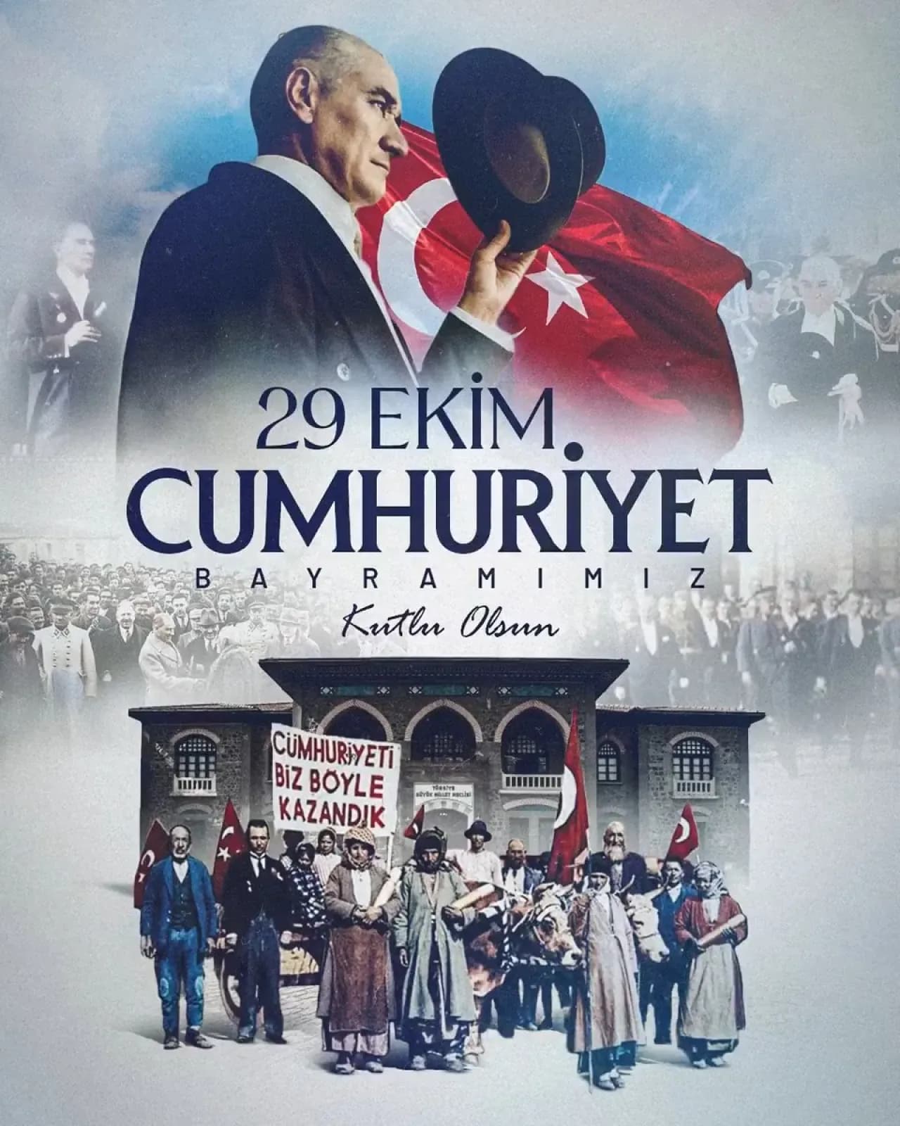 Fenerbahçe'den 29 Ekim Cumhuriyet Bayramı Mesajı Fenerbahçe'den 29 Ekim Cumhuriyet Bayramı Mesajı