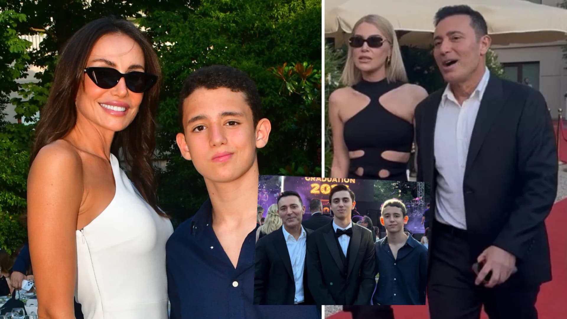 Mustafa Sandal ve Emina Jahovic'in oğlu Yaman mezun oldu: Törende gergin anlar