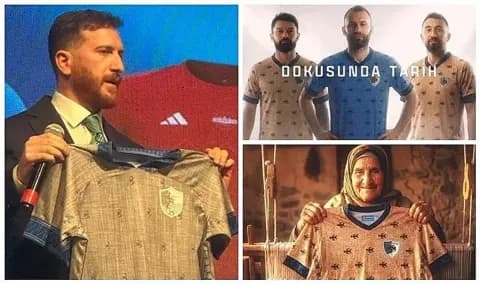 Erzurumspor'dan Nene Hatun Temalı Yeni Forma: Ehram Kültürü Sahaya İniyor