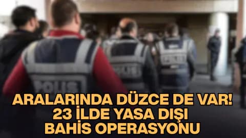 23 İlde Dev Bahis Operasyonu: 5 Milyar Liralık Para Trafiği ve 47 Gözaltı