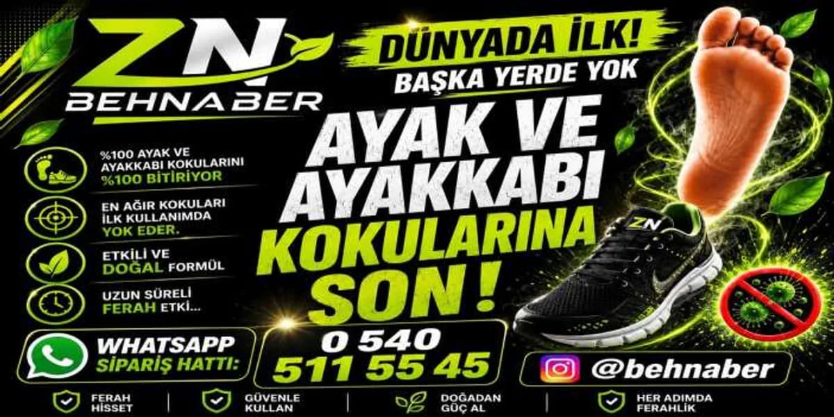 Ayakkabı Kokusuna Yerli Çözüm: Yeni Ürün Kullanıcıların İlgisini Çekiyor Ayakkabı Kokusuna Yerli Çözüm: Yeni Ürün Kullanıcıların İlgisini Çekiyor