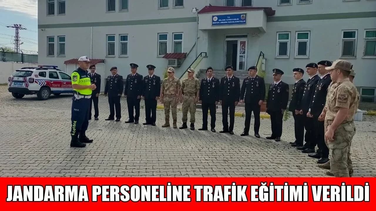 Muş'ta Jandarma Personeline Kritik Trafik Güvenliği Eğitimi Muş'ta Jandarma Personeline Kritik Trafik Güvenliği Eğitimi