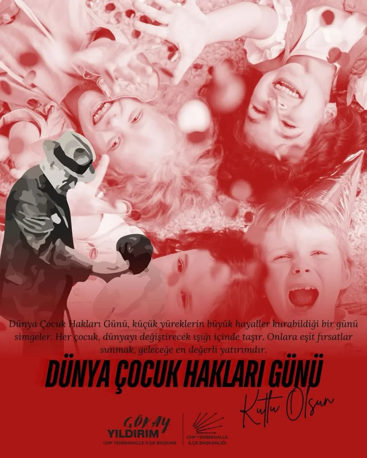 CHP Yenimahalle'den Dünya Çocuk Hakları Günü Mesajı: "Her Çocuk Işık Taşır" CHP Yenimahalle'den Dünya Çocuk Hakları Günü Mesajı: "Her Çocuk Işık Taşır"