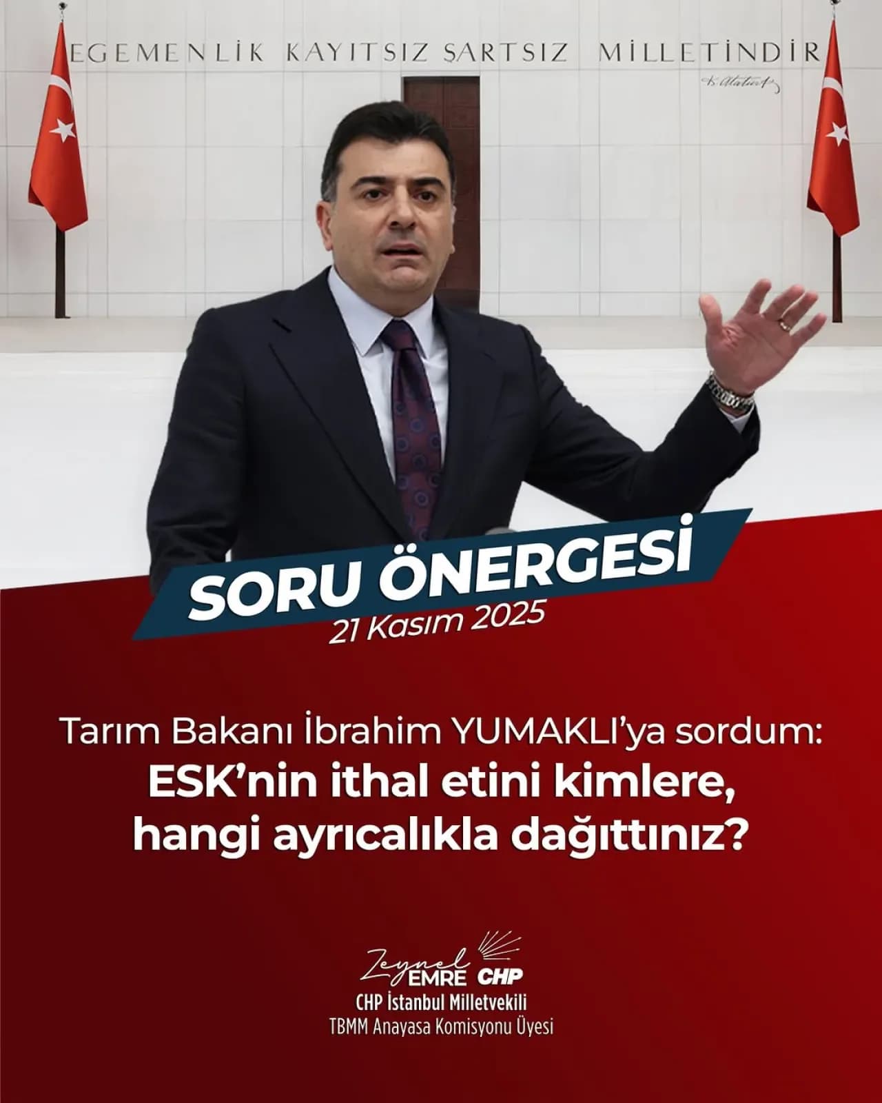 Et ve Süt Kurumu'nun İthalat Süreçlerinde Şeffaflık Soruşturması Et ve Süt Kurumu'nun İthalat Süreçlerinde Şeffaflık Soruşturması