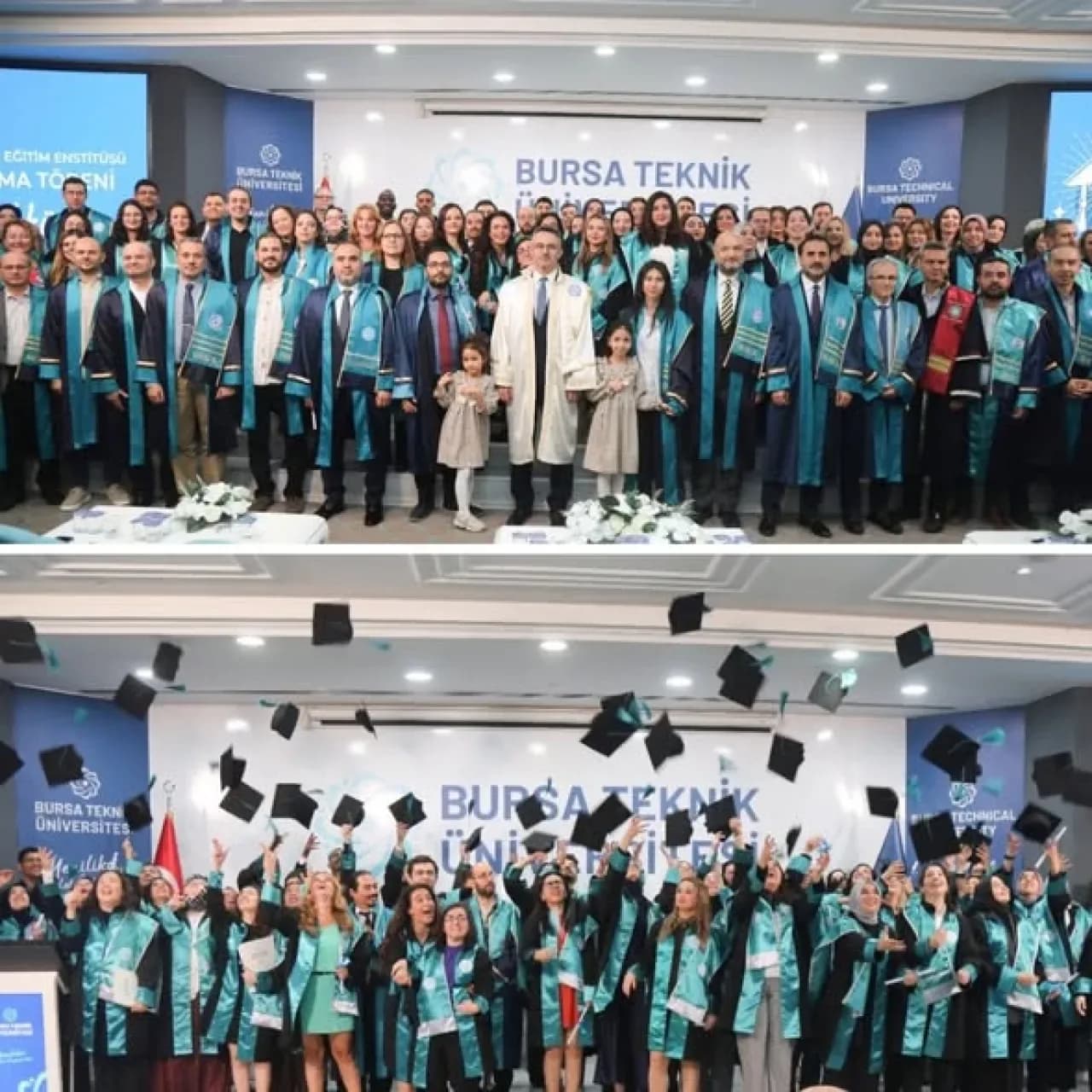 BTÜ'de Doktora ve Yüksek Lisans Mezunları Coşkulu Törenle Uğurlandı BTÜ'de Doktora ve Yüksek Lisans Mezunları Coşkulu Törenle Uğurlandı