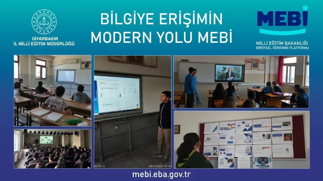Diyarbakır'da Eğitim Dijitalleşiyor: MEBİ ile Kişiselleştirilmiş Öğrenme Diyarbakır'da Eğitim Dijitalleşiyor: MEBİ ile Kişiselleştirilmiş Öğrenme