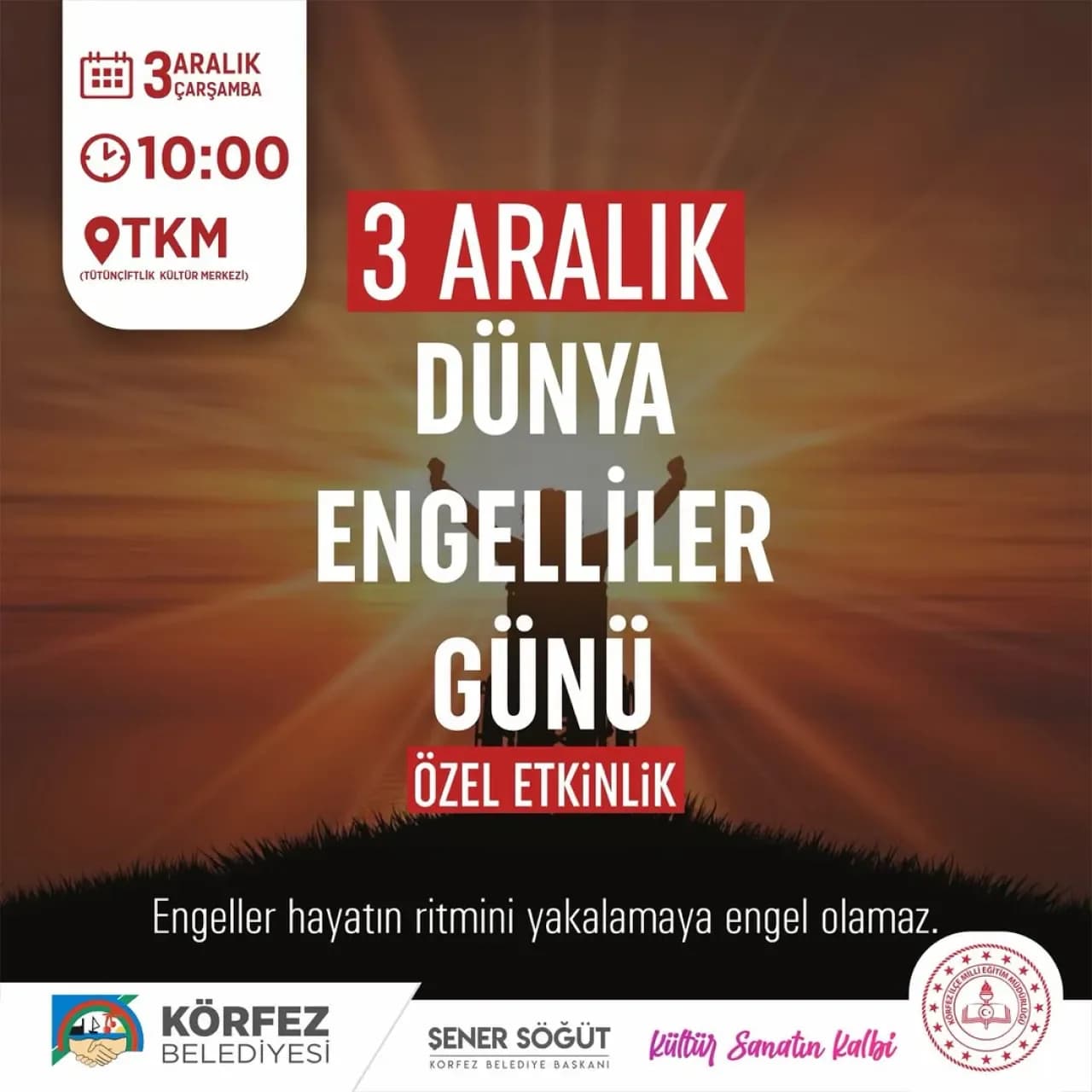 3 Aralık Dünya Engelliler Günü'nde Anlamlı Etkinlik: Engeller Sevgi ve Dayanışma ile Aşılıyor 3 Aralık Dünya Engelliler Günü'nde Anlamlı Etkinlik: Engeller Sevgi ve Dayanışma ile Aşılıyor