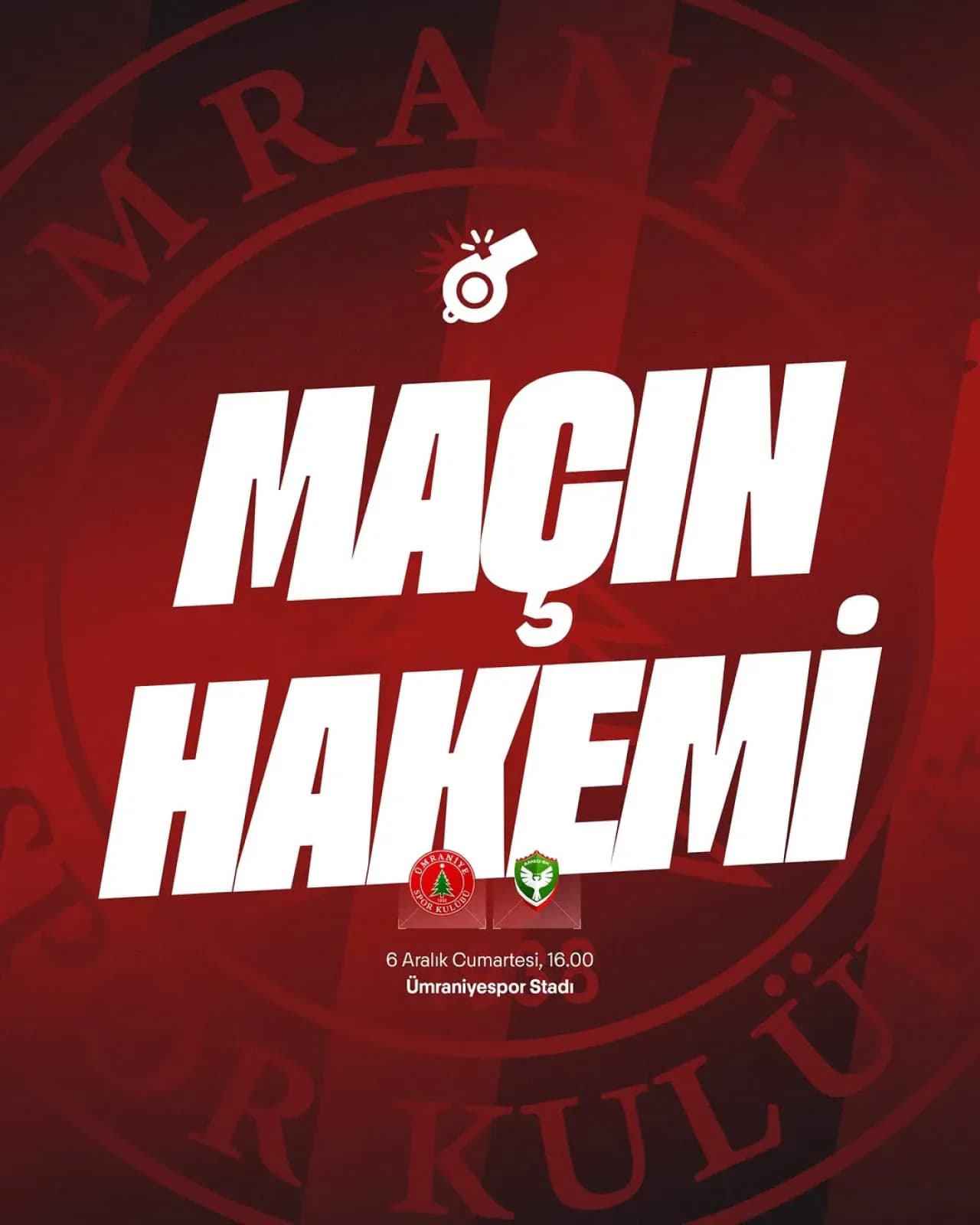 İstanbul Ümraniyespor - Amed SF Maçına Eskişehir'den Hakem Atandı İstanbul Ümraniyespor - Amed SF Maçına Eskişehir'den Hakem Atandı