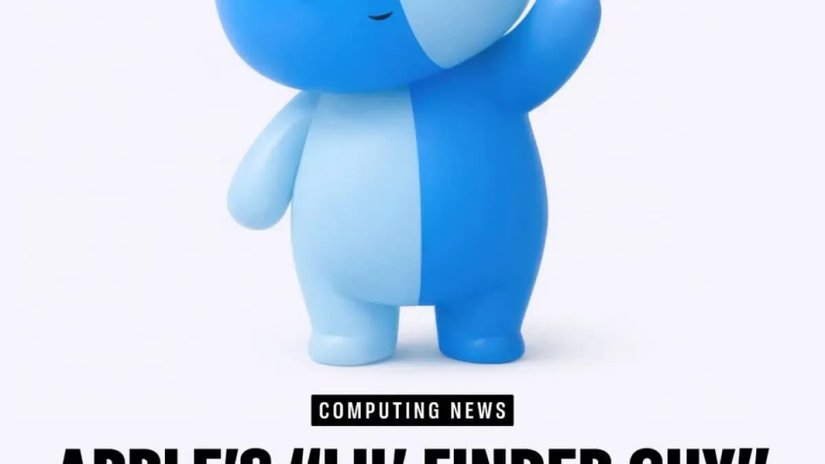 Apple'ın Finder İkonu 'Lil Finder Guy' Maskotuna Dönüştü: İnternet Yaratıcılığıyla Buluştu Apple'ın Finder İkonu 'Lil Finder Guy' Maskotuna Dönüştü: İnternet Yaratıcılığıyla Buluştu