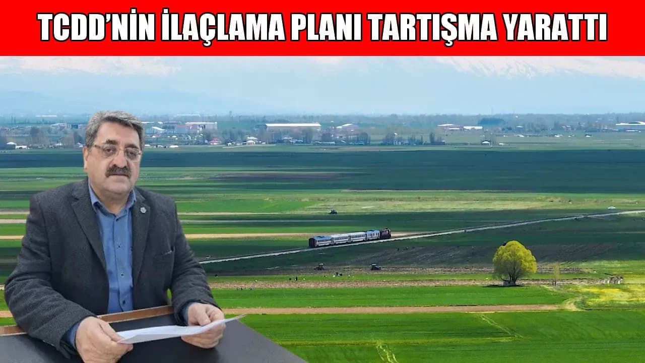 TCDD Hatlarında Kimyasal İlaçlama Alarmı: Arılara ve Toprağa Büyük Tehdit TCDD Hatlarında Kimyasal İlaçlama Alarmı: Arılara ve Toprağa Büyük Tehdit