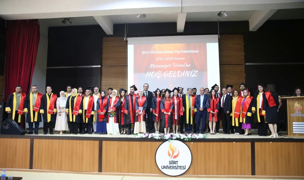 Siirt Üniversitesi Tıp Fakültesi'nden İkinci Mezunlar Ordusu: Bölge Sağlığına Büyük Katkı Siirt Üniversitesi Tıp Fakültesi'nden İkinci Mezunlar Ordusu: Bölge Sağlığına Büyük Katkı
