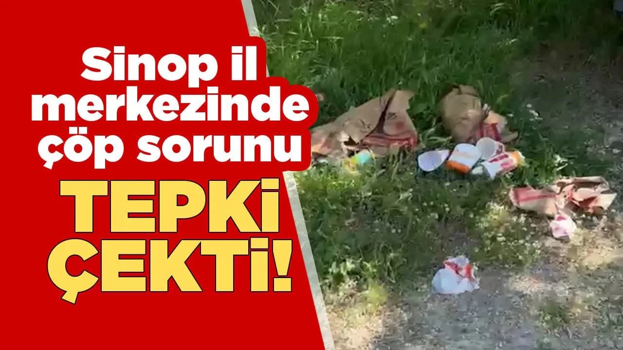 Sinop'ta Çocuk Parkı Çöplüğe Döndü: Konteyner Var Ama Çöpler Yerde! Sinop'ta Çocuk Parkı Çöplüğe Döndü: Konteyner Var Ama Çöpler Yerde!