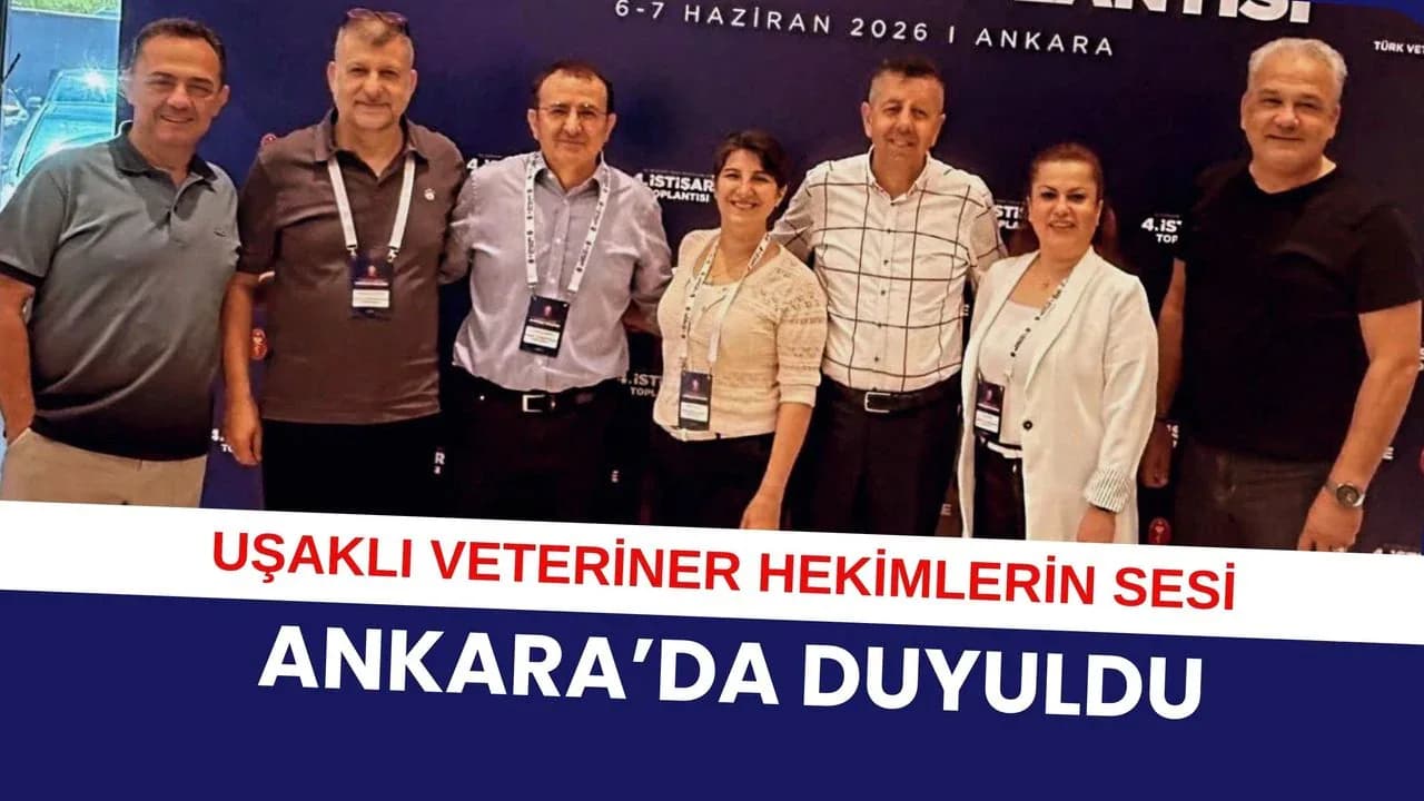 Uşaklı Veteriner Hekimlerin Talepleri Ankara'da Masaya Yatırıldı Uşaklı Veteriner Hekimlerin Talepleri Ankara'da Masaya Yatırıldı