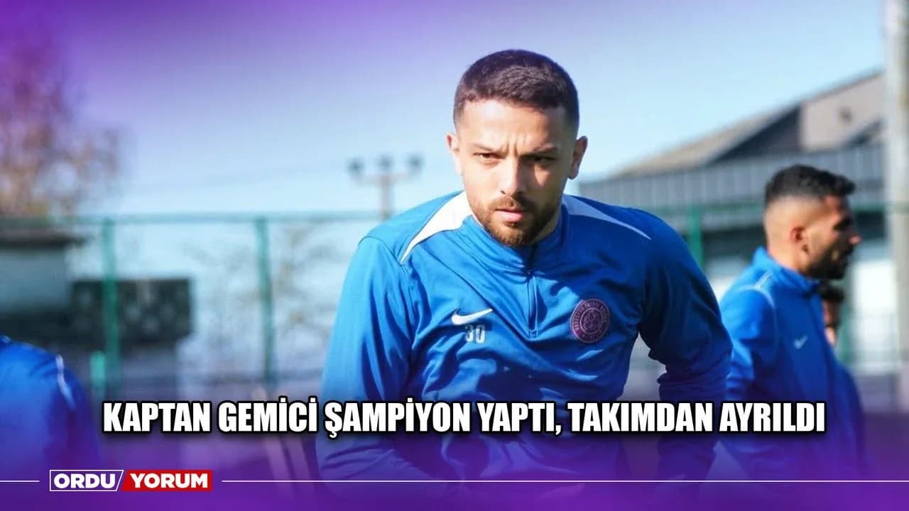 52 Orduspor'da Kaptan Vedası: Emre Gemici Takımdan Ayrıldı 52 Orduspor'da Kaptan Vedası: Emre Gemici Takımdan Ayrıldı