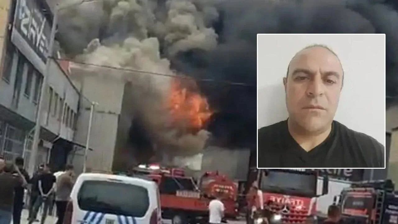 Fabrika Yangınında Kahraman İtfaiye Eri Mehmet Tekeli Şehit Düştü Fabrika Yangınında Kahraman İtfaiye Eri Mehmet Tekeli Şehit Düştü