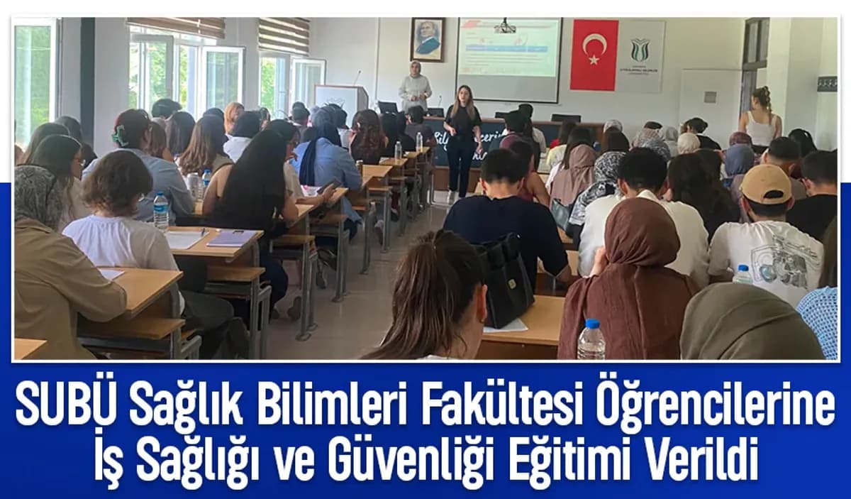 SUBÜ'de Geleceğin Sağlıkçılarına Kritik Hazırlık: İSG Sertifika Programı Tamamlandı SUBÜ'de Geleceğin Sağlıkçılarına Kritik Hazırlık: İSG Sertifika Programı Tamamlandı