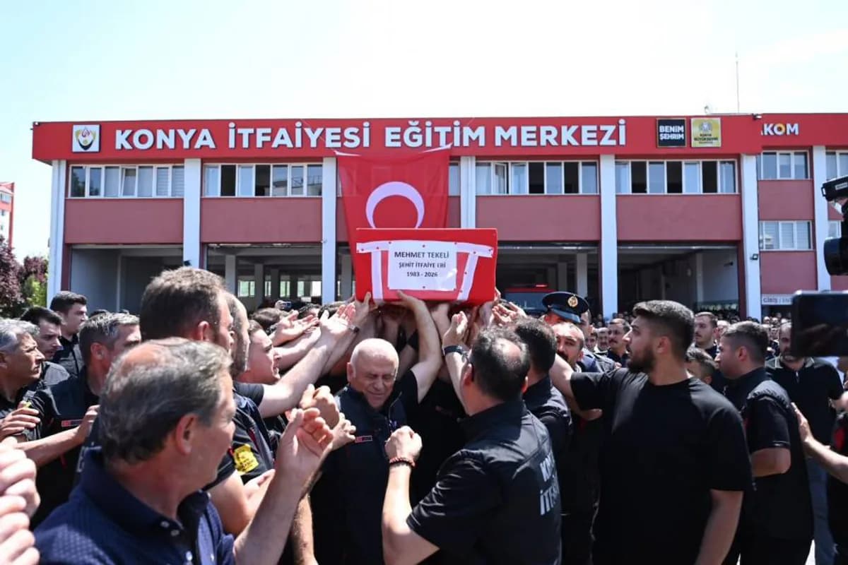 Konya'da Kahraman Veda: 100 Yıllık Teşkilatın İlk Şehidi Mehmet Tekeli Konya'da Kahraman Veda: 100 Yıllık Teşkilatın İlk Şehidi Mehmet Tekeli