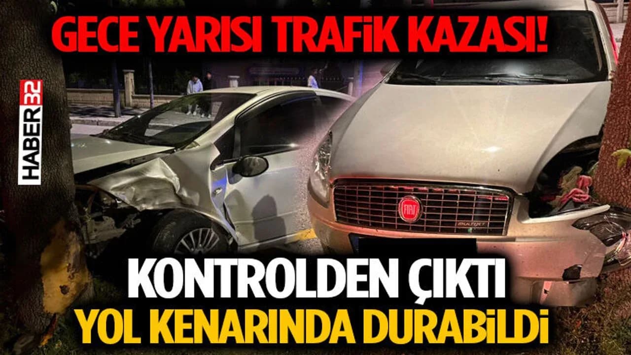 Isparta Işıkkent'te Korkutan Kaza: Otomobil Kontrolden Çıkarak Savruldu Isparta Işıkkent'te Korkutan Kaza: Otomobil Kontrolden Çıkarak Savruldu