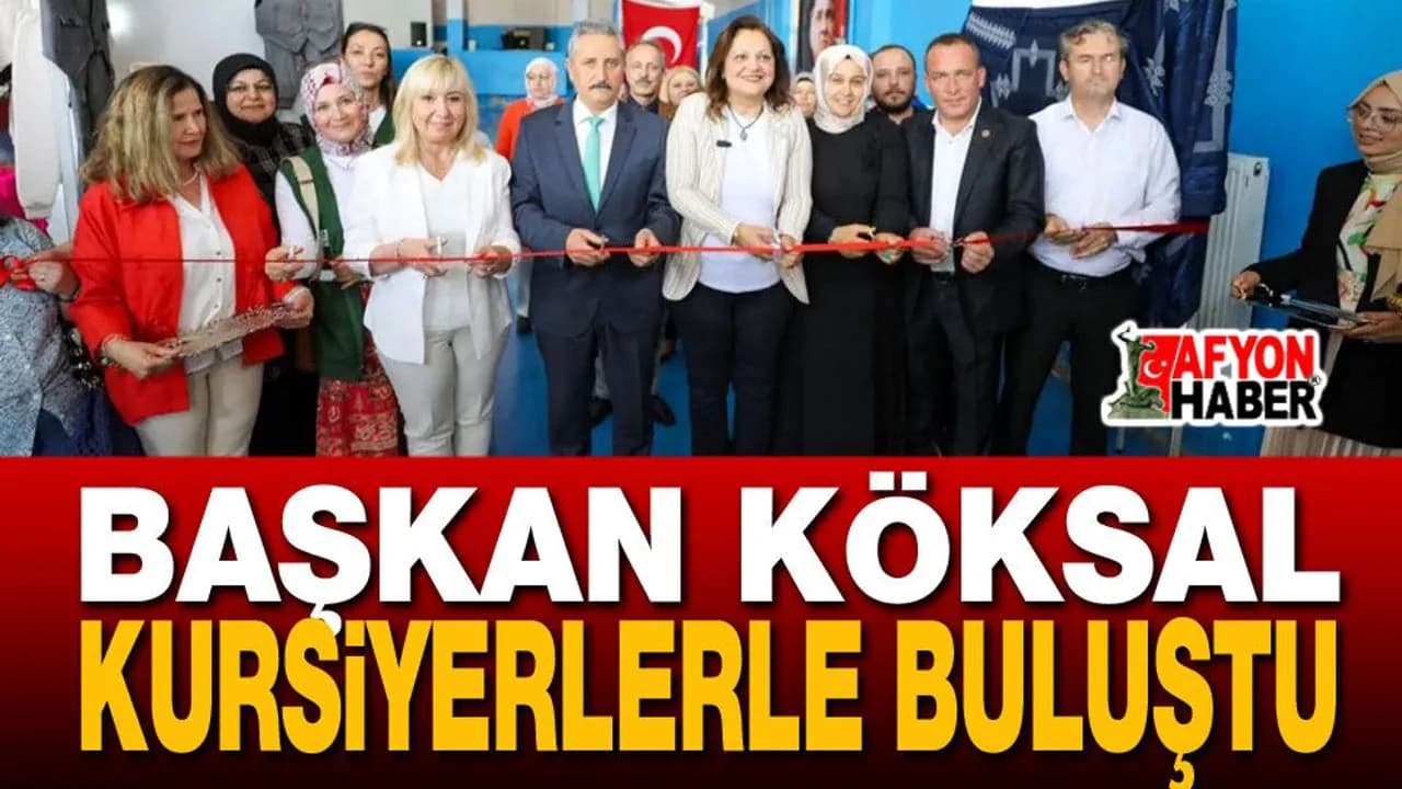Afyonkarahisar'da Kadınların El Emeği Sergisi: Başkan Köksal'dan Anlamlı Ziyaret Afyonkarahisar'da Kadınların El Emeği Sergisi: Başkan Köksal'dan Anlamlı Ziyaret