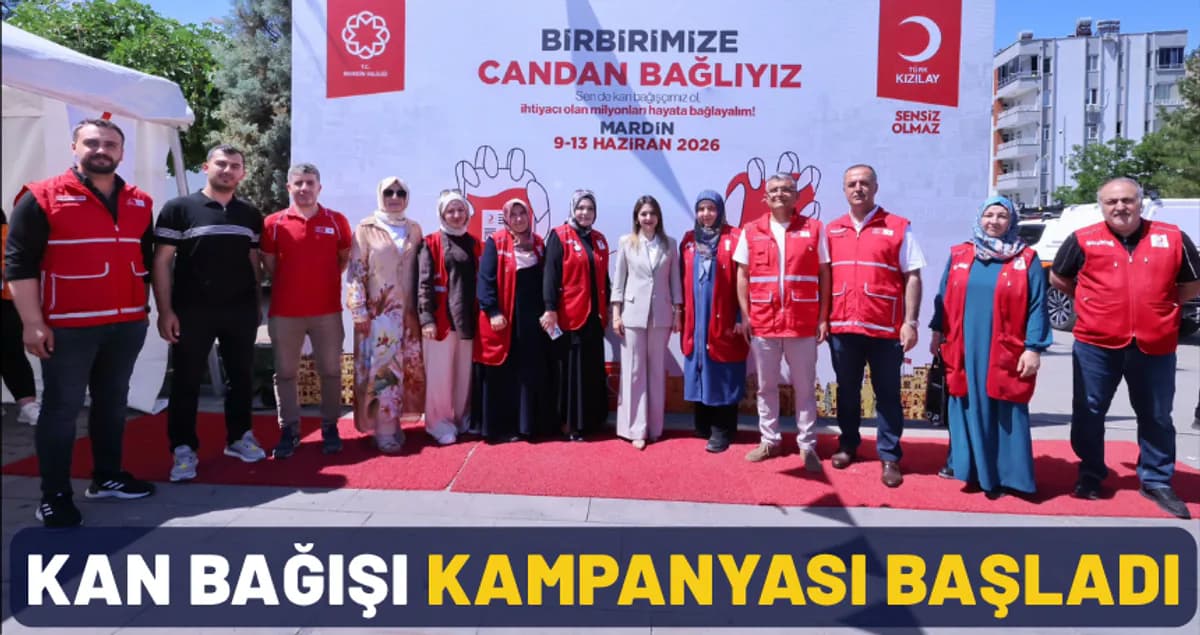 Mardin'de Geleneksel 3. Kan Bağışı Kampanyası Başladı: İşte Detaylar Mardin'de Geleneksel 3. Kan Bağışı Kampanyası Başladı: İşte Detaylar