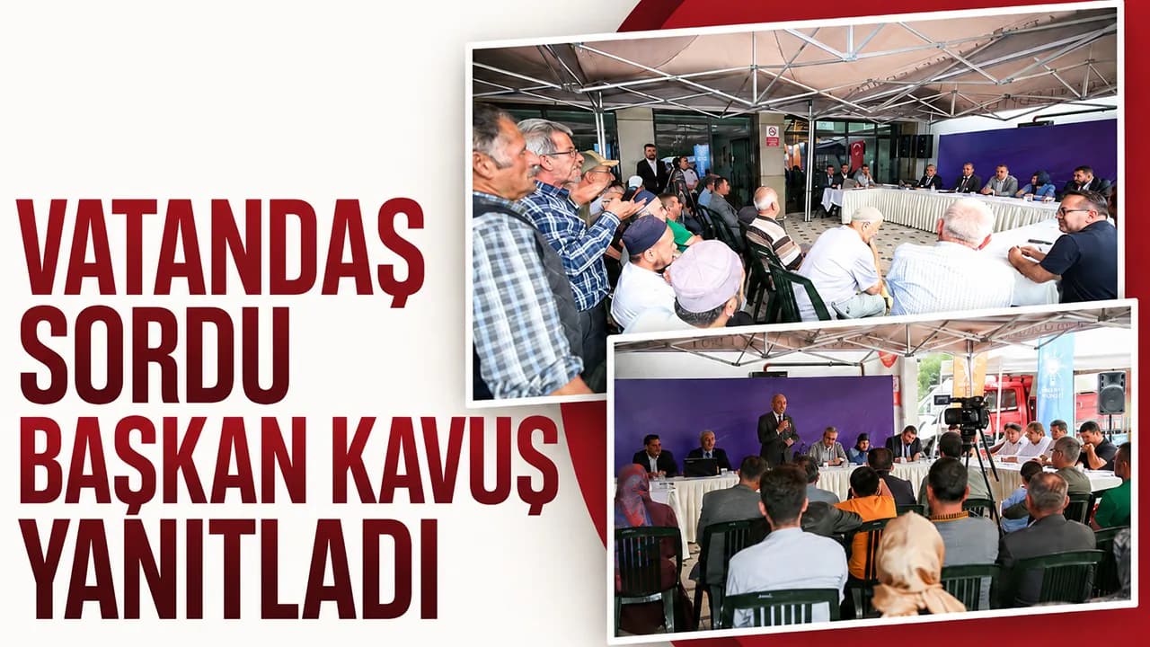 Meram'da Katılımcı Belediyecilik: Başkan Kavuş Mahallelerle Buluşuyor Meram'da Katılımcı Belediyecilik: Başkan Kavuş Mahallelerle Buluşuyor
