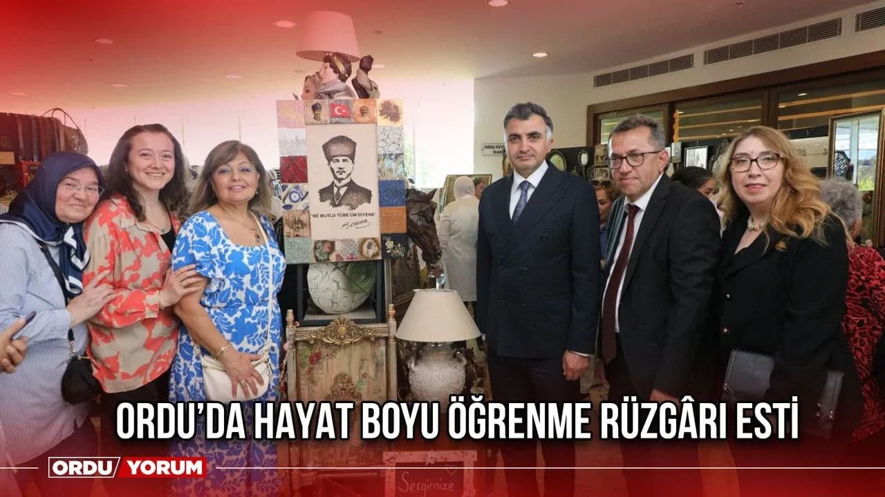 Ordu'da Eğitim Seferberliği: 63 Bin Kursiyer Yeteneklerini Sergiledi Ordu'da Eğitim Seferberliği: 63 Bin Kursiyer Yeteneklerini Sergiledi