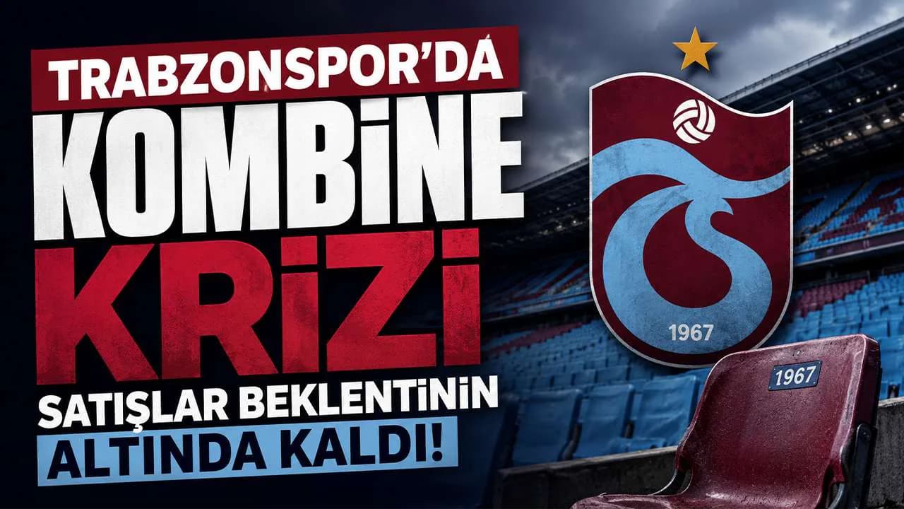 Trabzonspor'da Kombine Satışları Alarm Veriyor: Beklentiler Karşılanmadı Trabzonspor'da Kombine Satışları Alarm Veriyor: Beklentiler Karşılanmadı