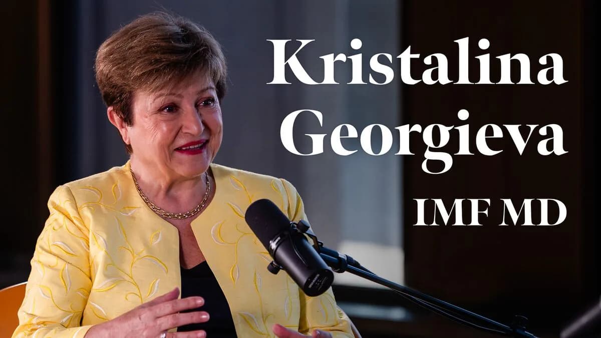 IMF Şefi Georgieva'dan Kritik Uyarı: Yapay Zeka Çağında Küreselleşme Hataları Tekrarlanmamalı IMF Şefi Georgieva'dan Kritik Uyarı: Yapay Zeka Çağında Küreselleşme Hataları Tekrarlanmamalı
