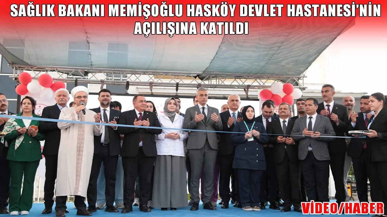 Muş'a Dev Sağlık Hamlesi: Bakan Memişoğlu Yeni Hastaneyi Açtı ve 2027 Hedefini Duyurdu Muş'a Dev Sağlık Hamlesi: Bakan Memişoğlu Yeni Hastaneyi Açtı ve 2027 Hedefini Duyurdu