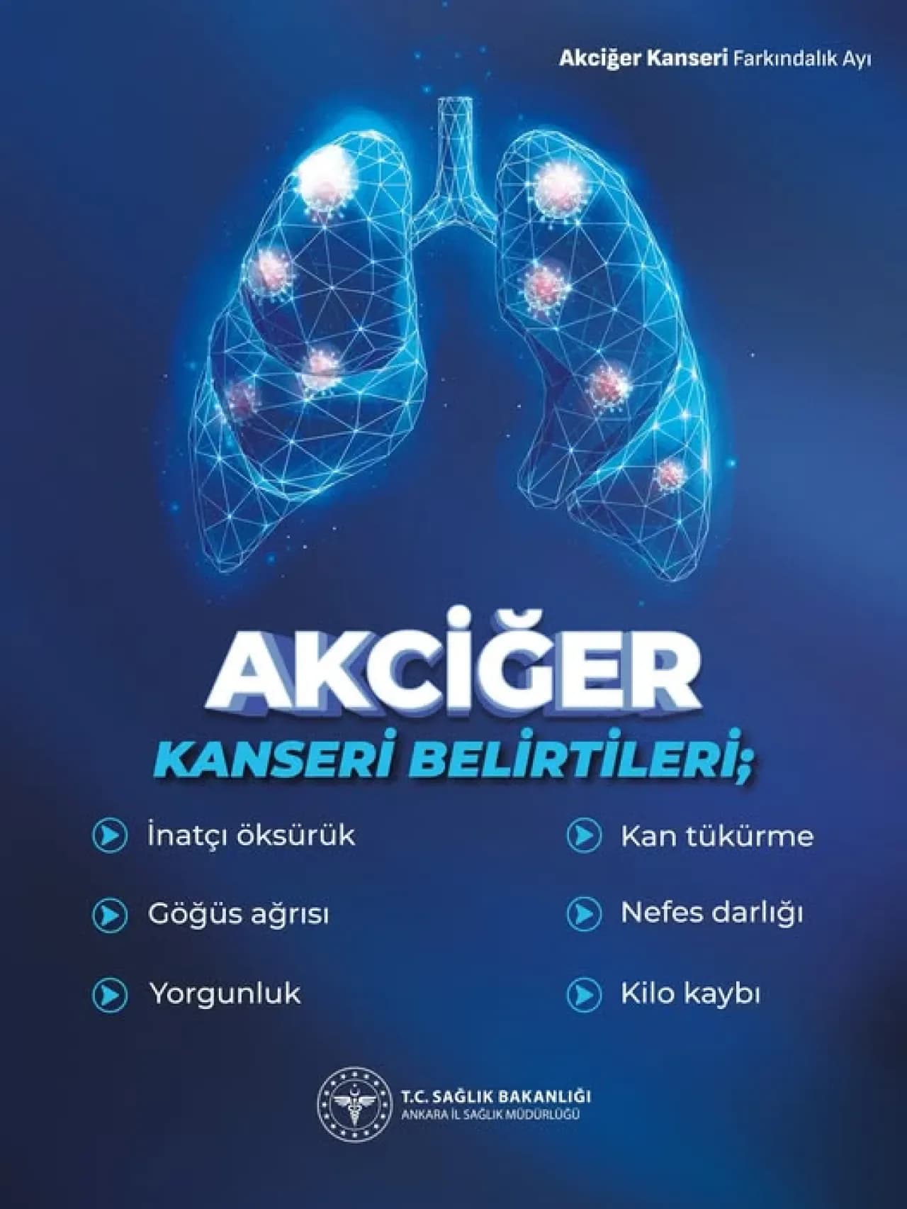 Akciğer Kanseri Belirtileri: İnatçı Öksürük ve Nefes Darlığına Dikkat Akciğer Kanseri Belirtileri: İnatçı Öksürük ve Nefes Darlığına Dikkat