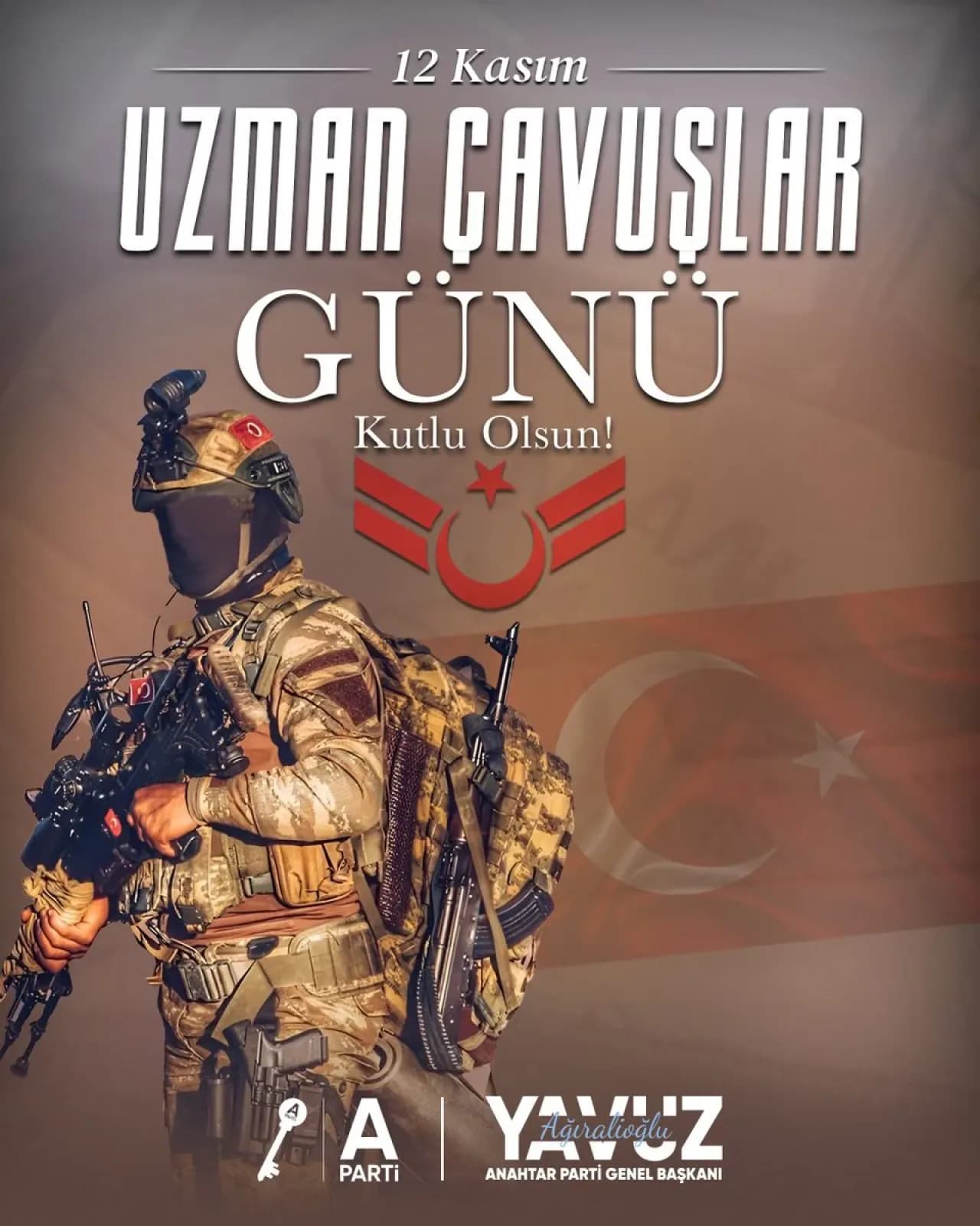 12 Kasım Uzman Çavuşlar Günü Kutlandı 12 Kasım Uzman Çavuşlar Günü Kutlandı