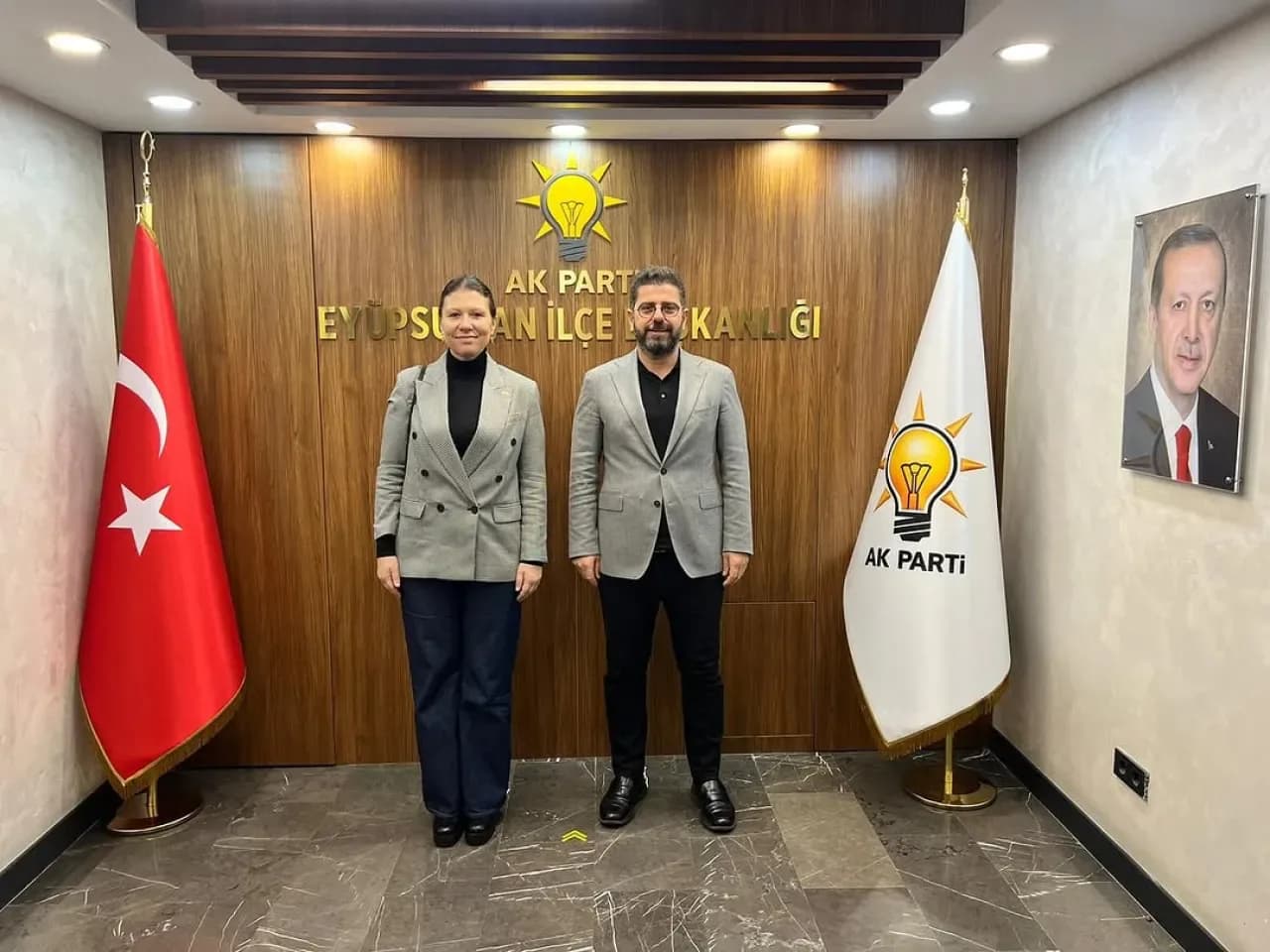 AK Partili Seda Gören Bölük'ten Eyüpsultan Teşkilatına Ziyaret AK Partili Seda Gören Bölük'ten Eyüpsultan Teşkilatına Ziyaret