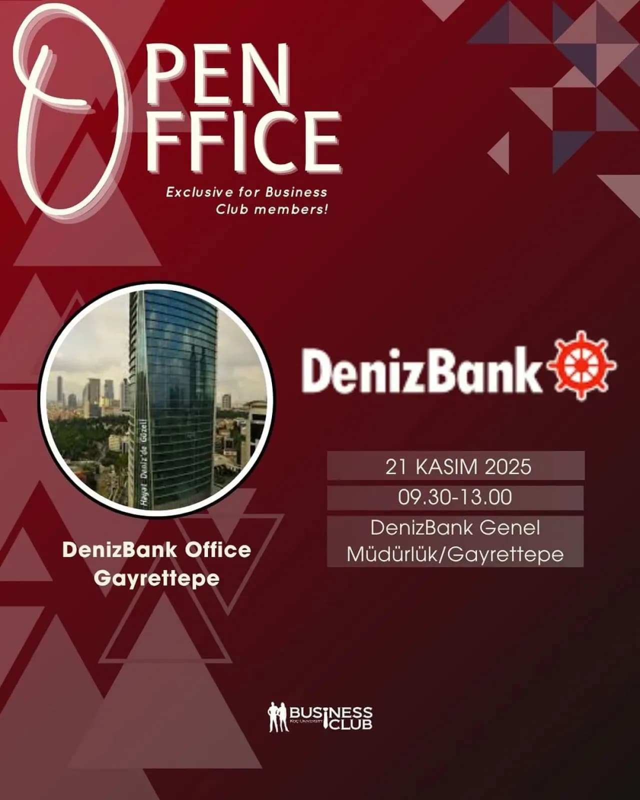 Koç Üniversitesi Öğrencileri İçin DenizBank'ta Kariyer Fırsatı Koç Üniversitesi Öğrencileri İçin DenizBank'ta Kariyer Fırsatı