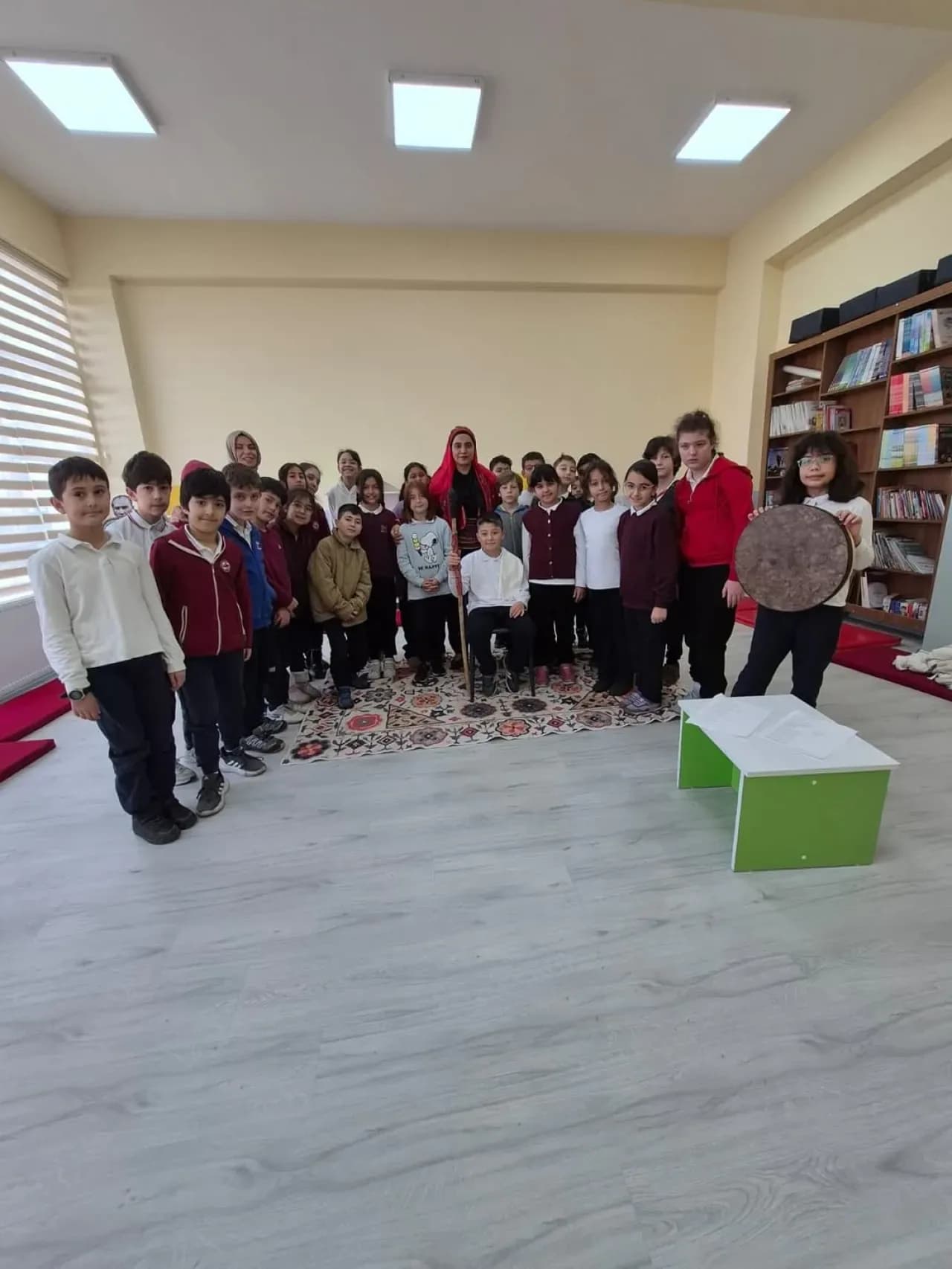 Yenimahalle'de Öğrenciler Geleneksel Meddah Sanatıyla Buluştu Yenimahalle'de Öğrenciler Geleneksel Meddah Sanatıyla Buluştu